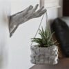 Hand Design Wall Vase Artistic Home Decor 3D printed ABS Material