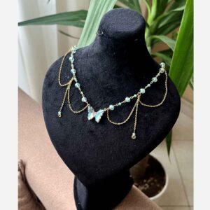Handgemaakte Vlinder Choker Ketting voor Vrouwen