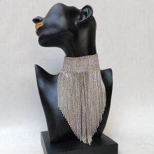 Handgemaakte Kristallen Choker Ketting – Elegant & Luxueus