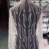 Handmade Ivory Wedding Veil with Chapel Length, Perfect Match for Lace or Satin Dresses (1)