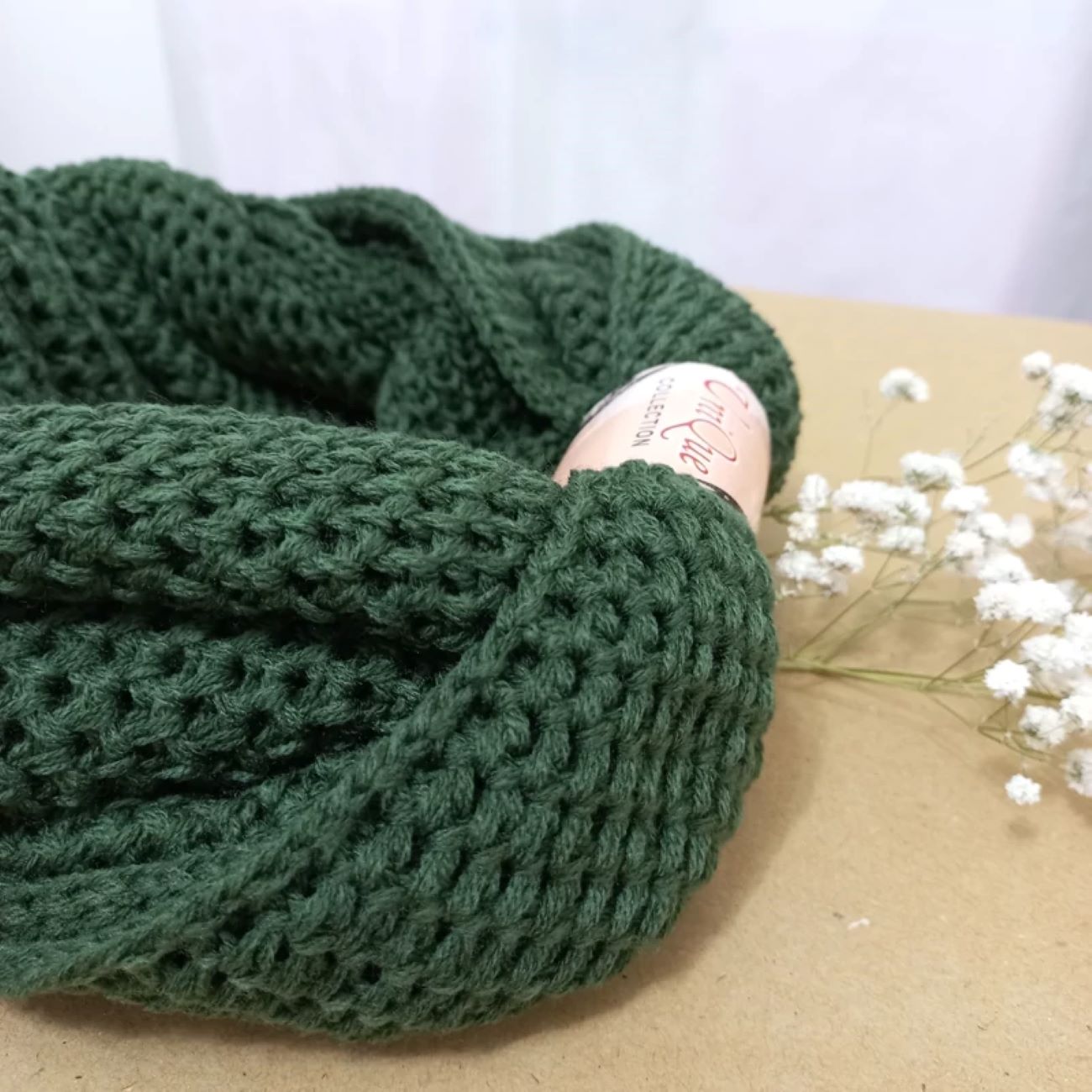 Handgeweven Ring Hals Sjaal – Col