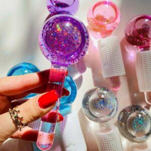 Ice Globe gezichtsmassage set – 2 stuks