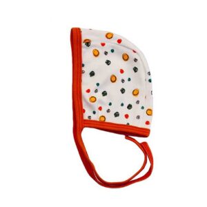 Baby Oorklep Hoed met Veters – Winter Wit