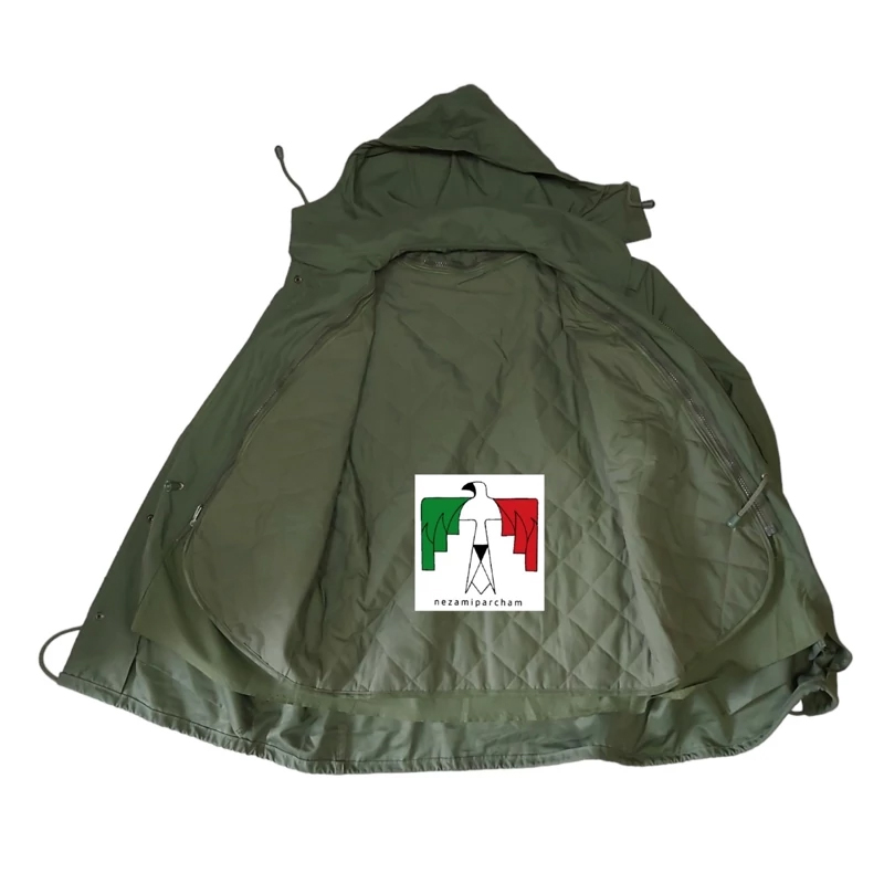 Perzische uniformjas in groen – model met vier zakken