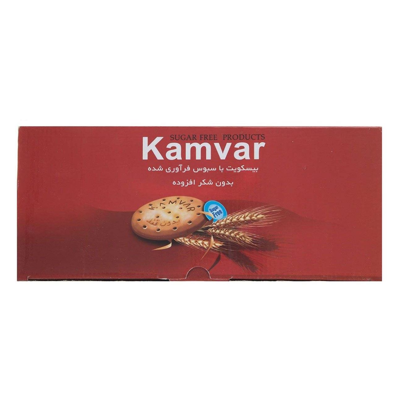 Kamvar Suikervrije Biscuit met Verwerkt Zemelen – 1000 gram