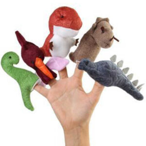 Kinder Dinosaurus Vingerpop – Leerzaam Speelgoed