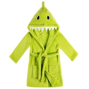 Kinderbadjas met capuchon – Dinosaurus (80 cm)