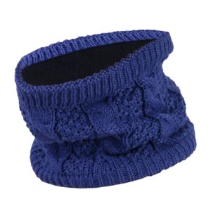 Gebreide Winter-col-sjaal Spiraalpatroon