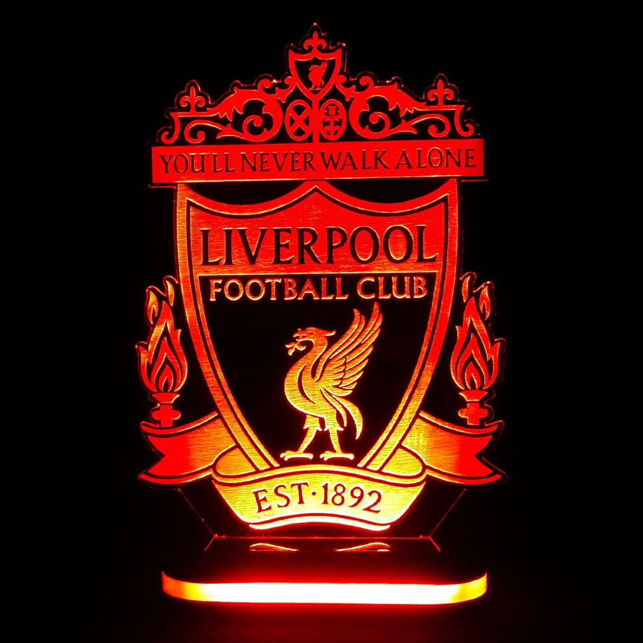 Liverpool FC Nachtlampje – LED Voetbal Lamp