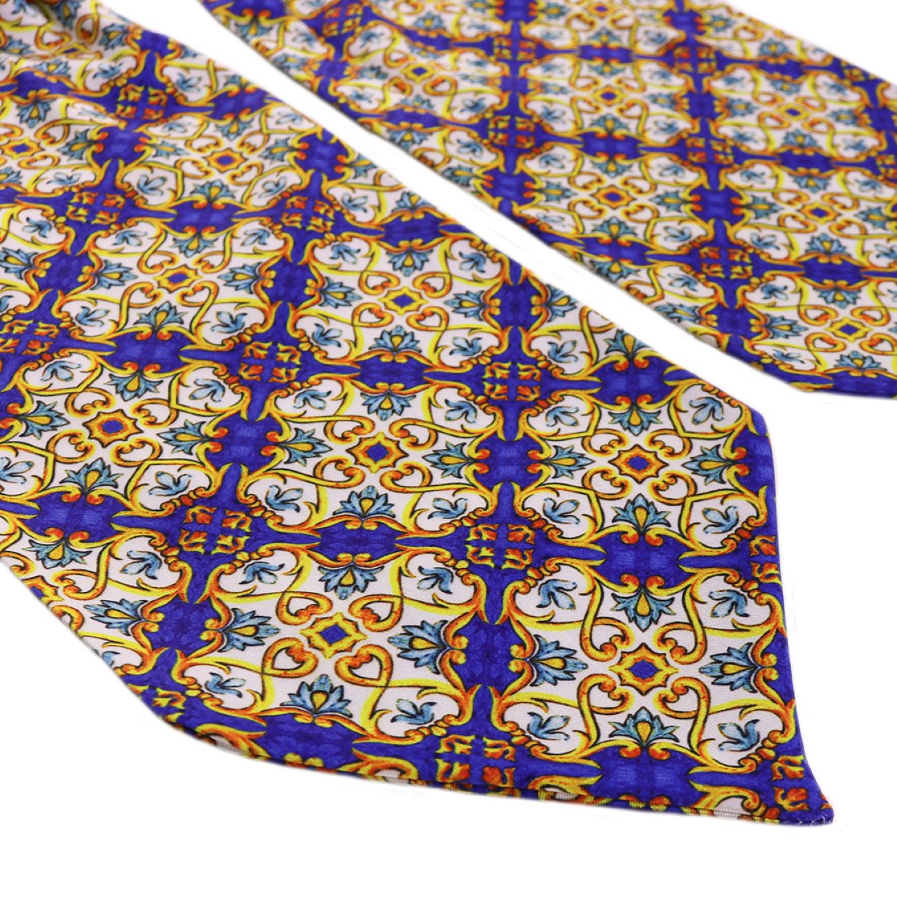 Ascot Das – Blauw Geometrisch Patroon
