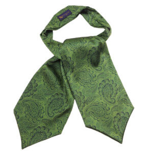 Ascot Das – Groen Bloemenpaisley Patroon