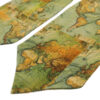 Men's Ascot tie - Suitable for Every Season with Earth Design in Green (1)