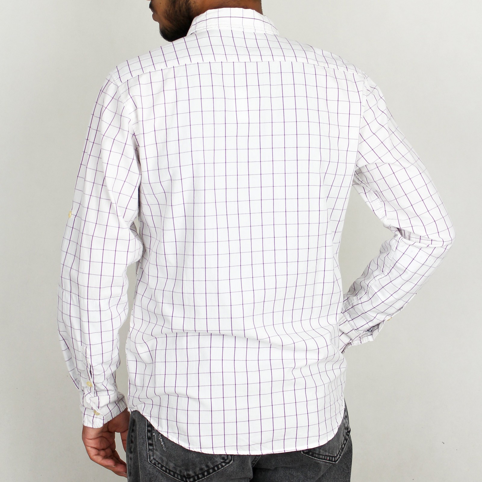 Heren Overhemd in een Geruit Patroon – Casual Stijl & Comfortabele Pasvorm