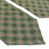 Men’s Vintage Plaid Neck Scarf Classic Checkered Ascot Tie for Elegant & Casual Style (3)