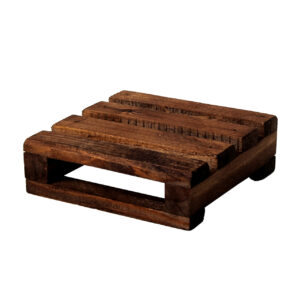 Mini Houten Pallet Onderzetter – Voor Mokken & Glazen
