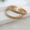 Minimalist Woven Cuff Bracelet for Women – Dainty, Adjustable & Elegant (4)