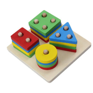 Montessori Geometrische Vormen – Educatief Hout