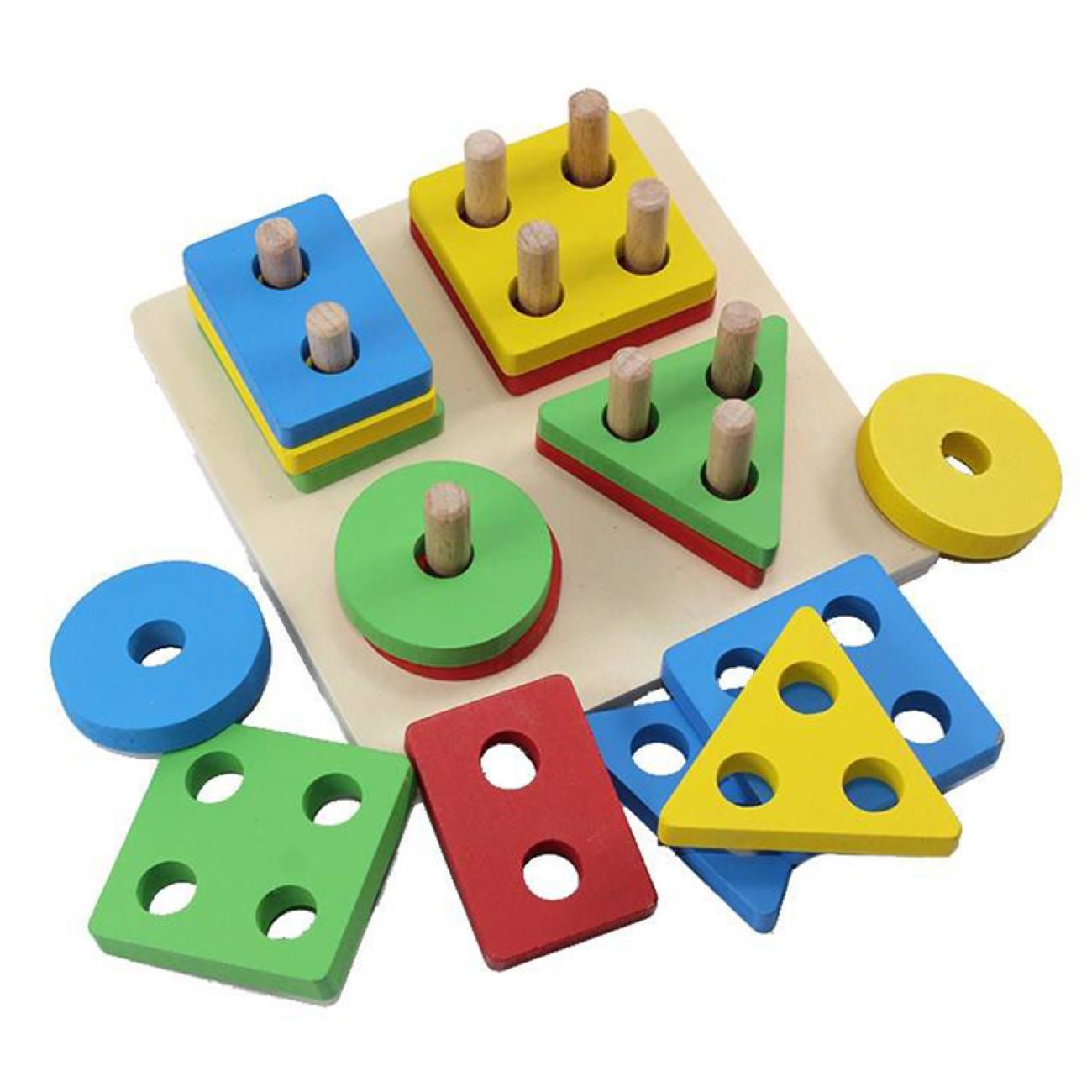 Montessori Geometrische Vormen – Educatief Hout