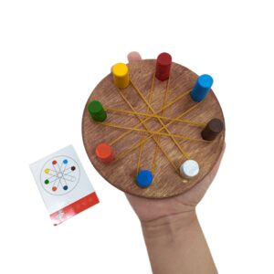 Montessori Vorm Bouwspeelgoed – Houten Geometrie