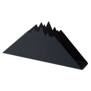 Metalen Servethouder – Berglandschap Design