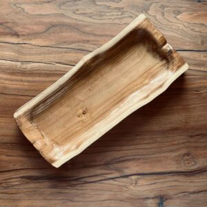 Multifunctioneel Rustiek Houten Dienblad – Bruin