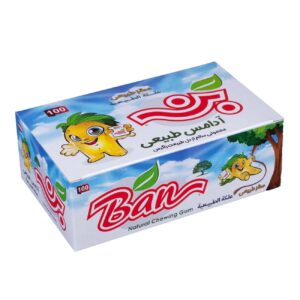 Natuurlijke Ban Saqez Smaak Kauwgom – Pack van 100