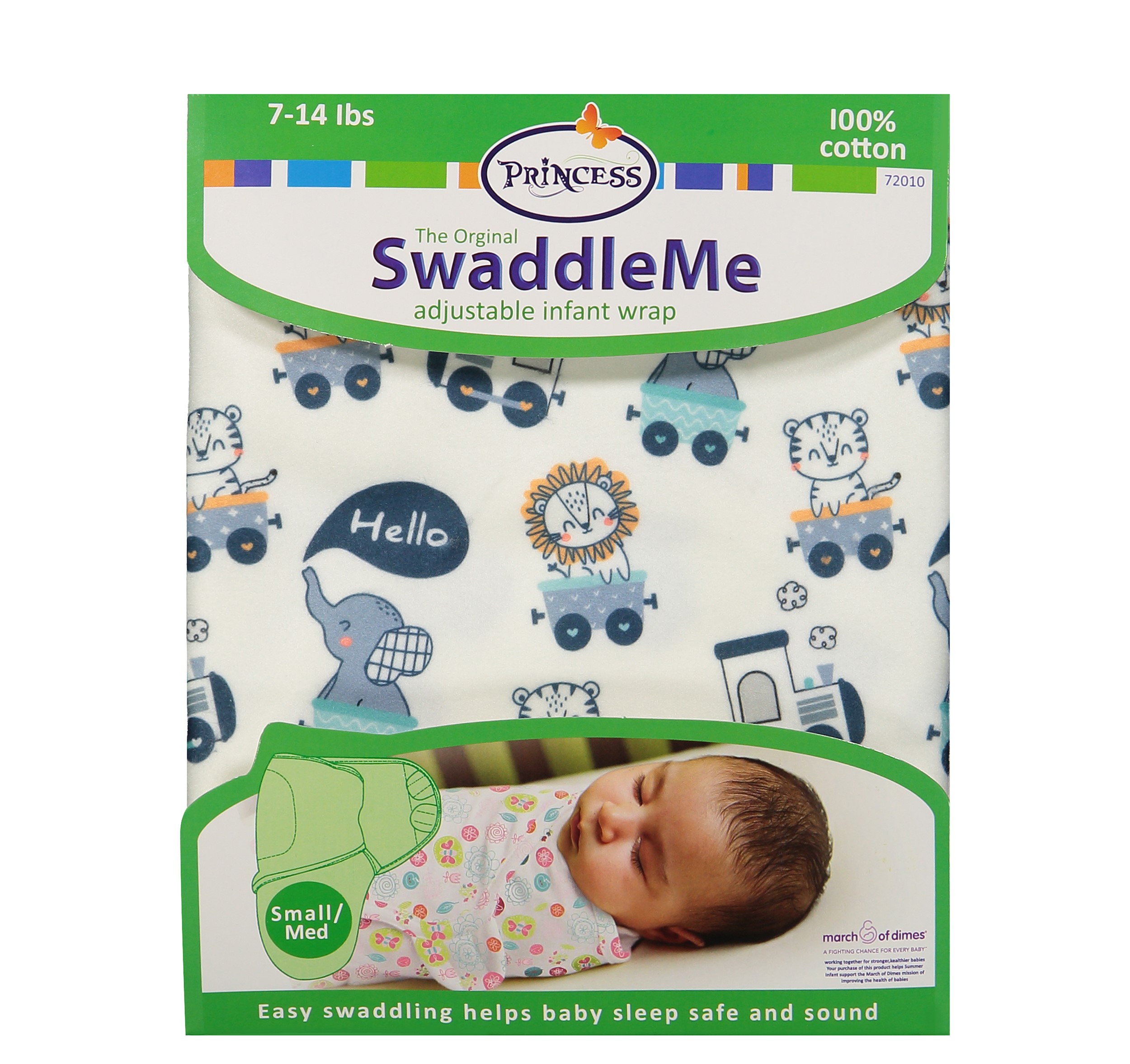 Pasgeboren Swaddle Set – Inbakerdoek