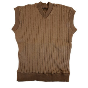 Perzisch Heren Vest Kameelwol — Bruin — Comfortabel & Warm