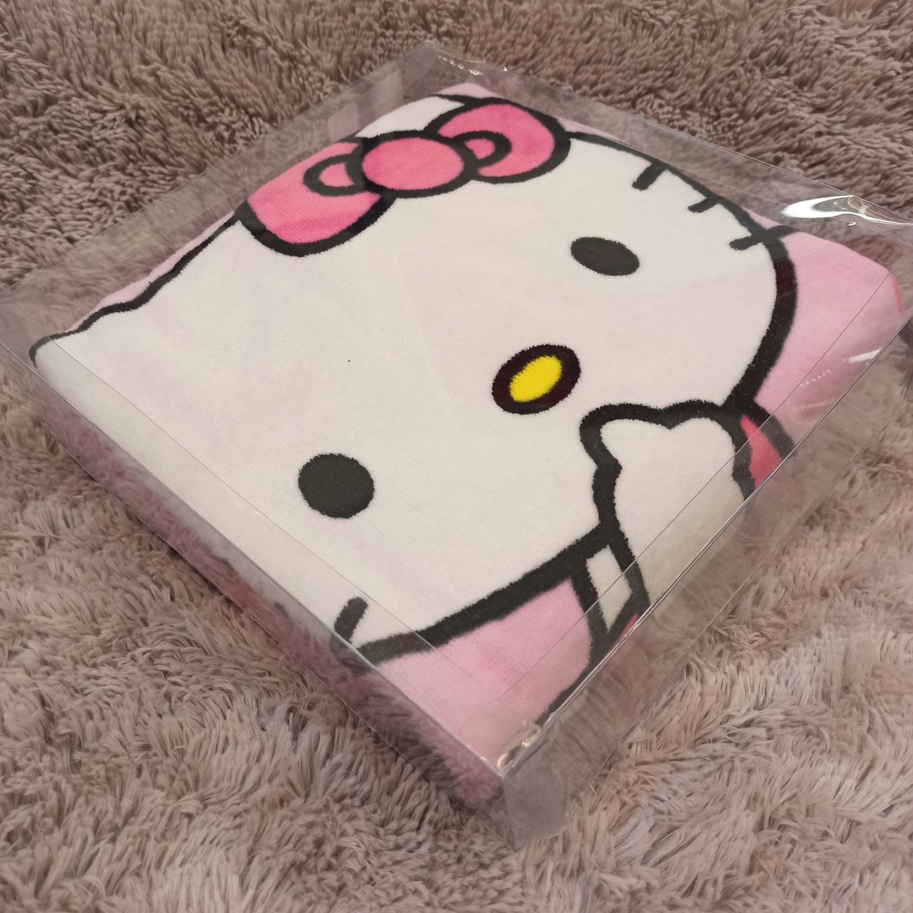 Kinder poncho badjas – Hello Kitty (3-6 jaar)