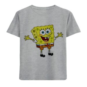 Premium katoenen kinder T-shirt – zachte & duurzame stof, SpongeBob