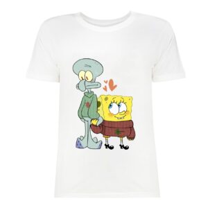 Premium katoenen kinder T-shirt – zachte & duurzame stof, SpongeBob ontwerp