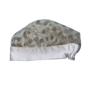 Herbruikbare Chirurgische Scrub Cap met Stippen – Geschikt voor Tandartsen, Dierenartsen & Studenten
