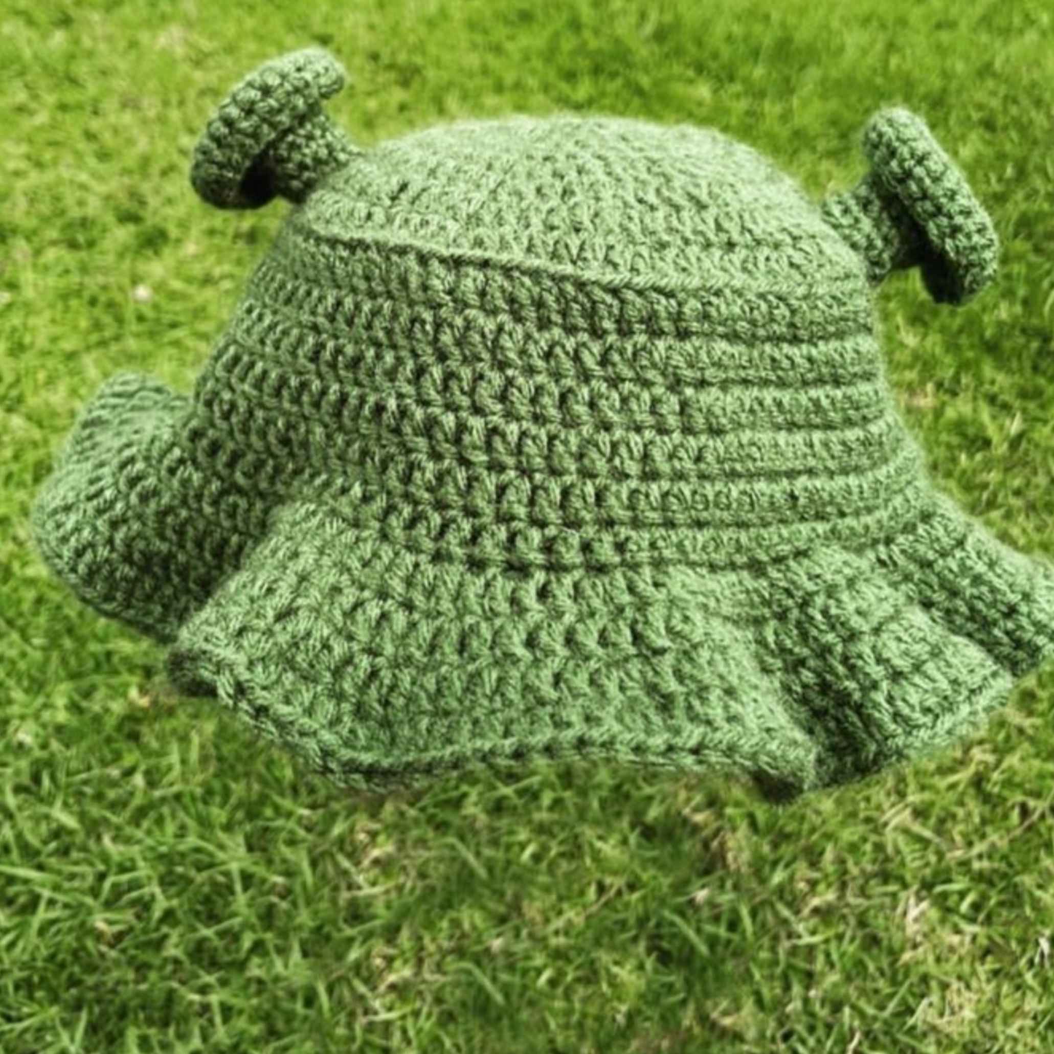 Gehaakte Oger Bucket Hat – Shrek Geïnspireerd