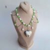 Silver Stainless Steel Choker Necklace with Pearls & Crystals – Non-Tarnish & Hypoallergenic (3)