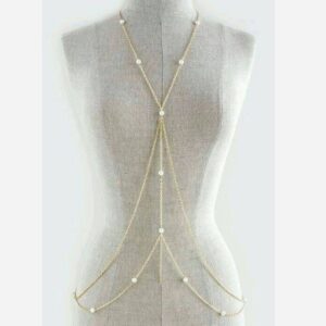 Parels Body Chain – Stalen Lichaamsketting – RVS