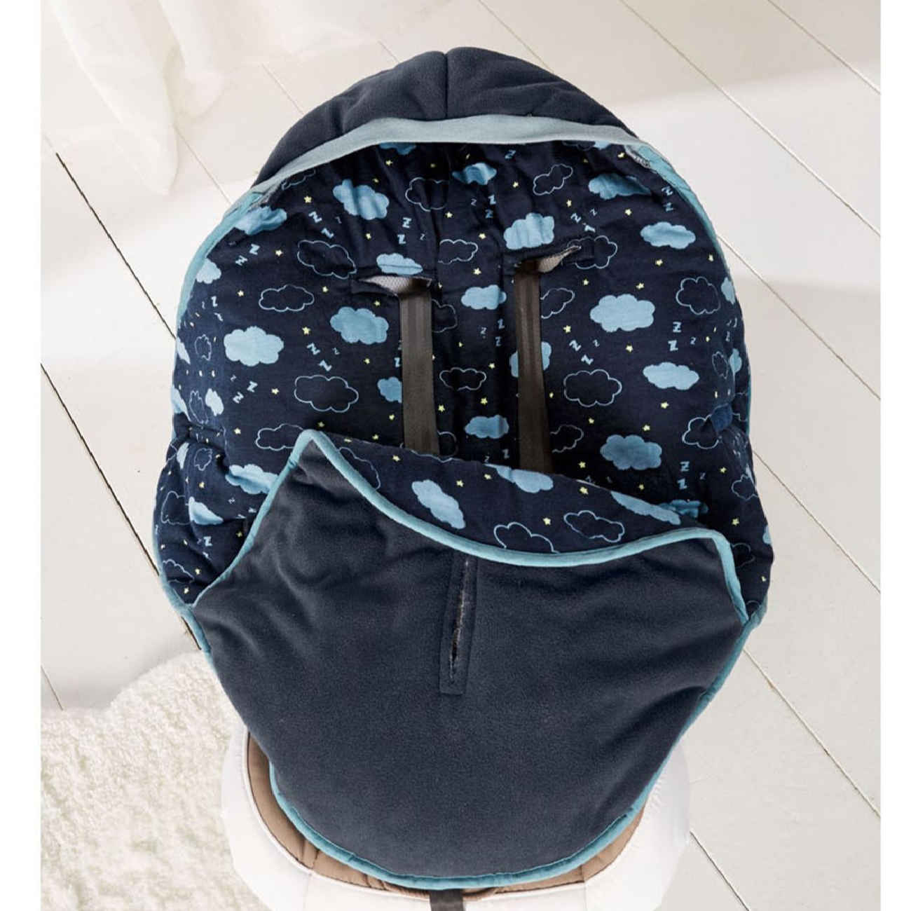 Lupilu Newborn Inbakerdoek – Wolkenpatroon
