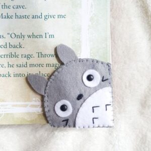 Totoro Hoek Bladwijzer – Vilten Ontwerp (10x)