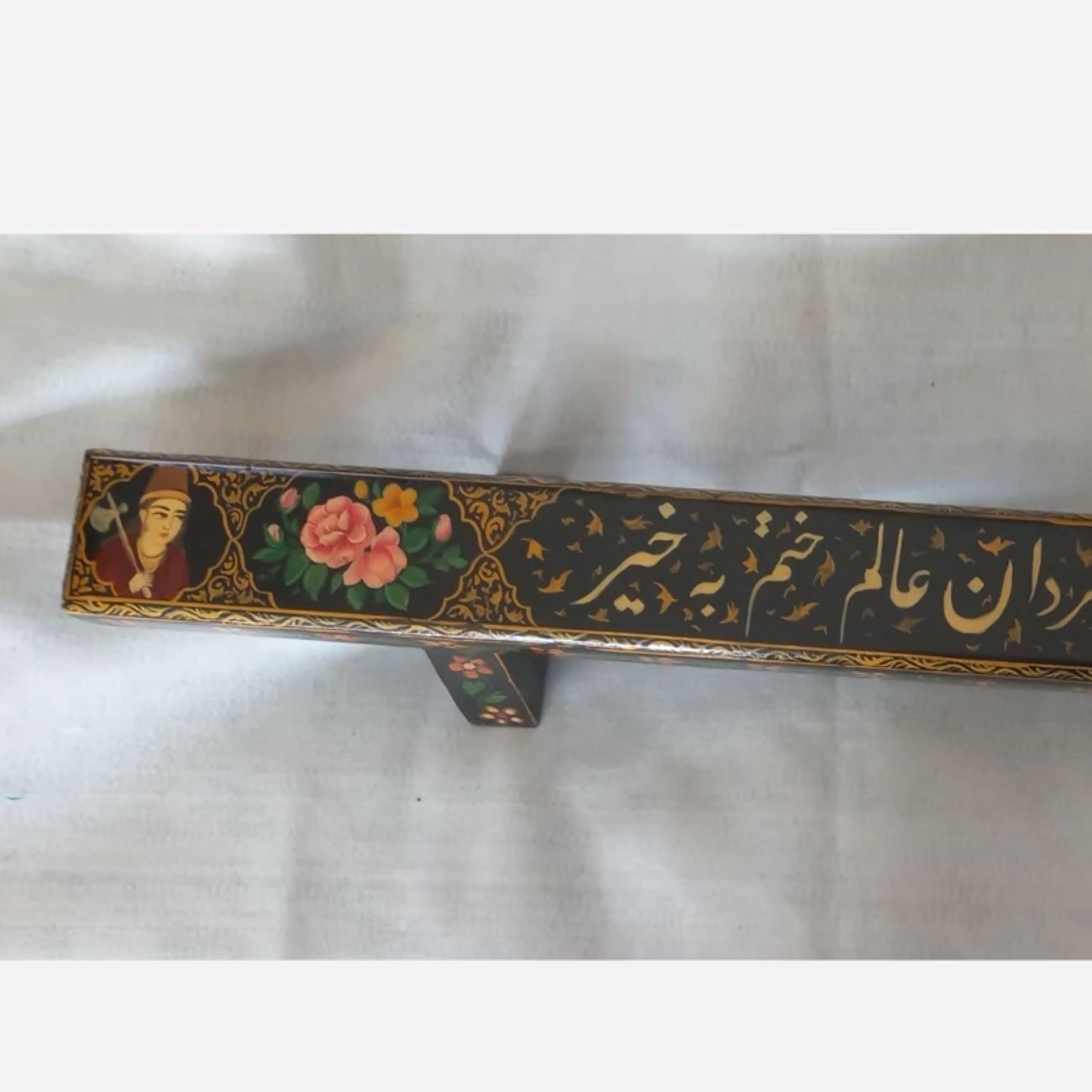 Traditionele Shena Opdrukplank voor Zurkhaneh Sport