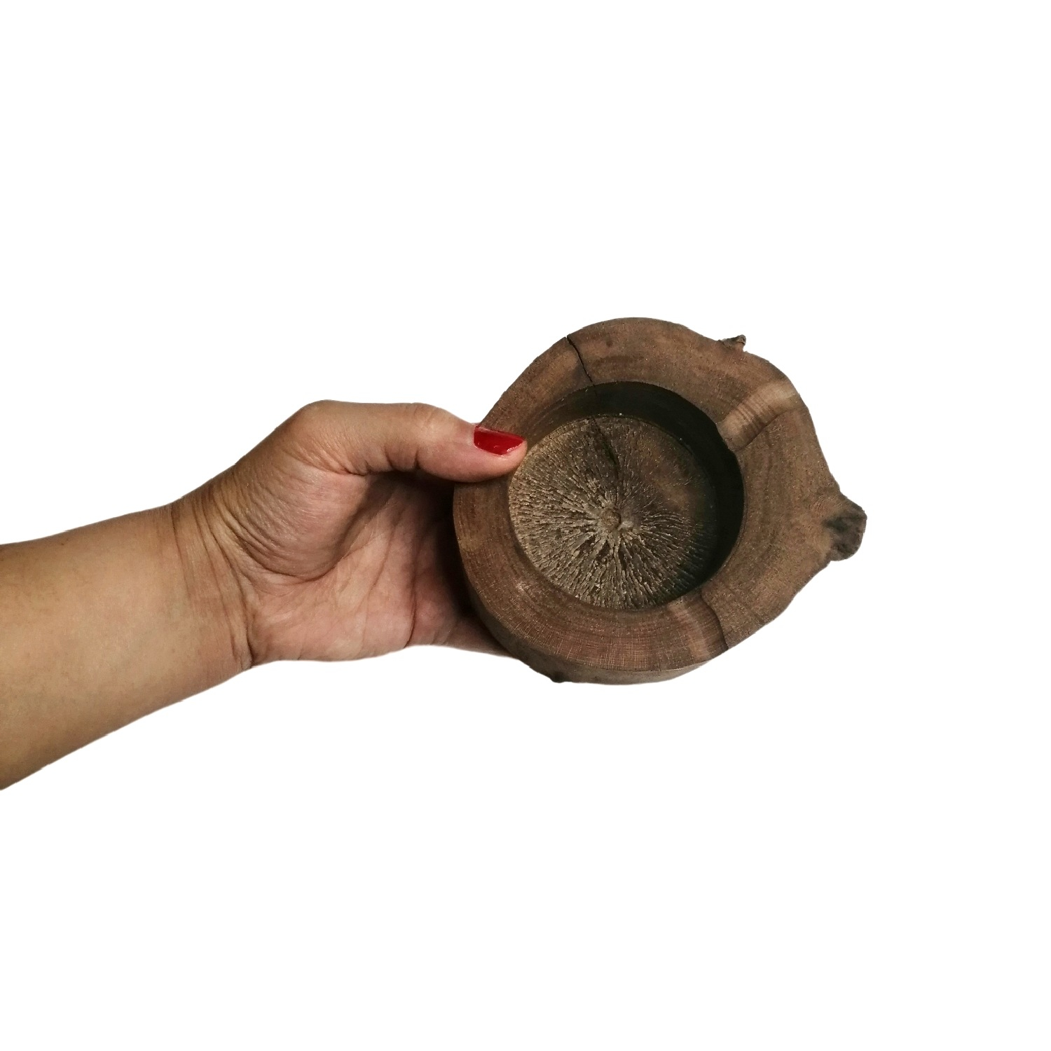 Boomschijf Houten Cigar Ashtray – Geschikt voor Tuin of Terras