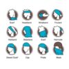 Tube Scarf – UV Protection & Sweat-Wicking in Barber Design (1)