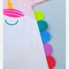 Unicorn Design Baby Romper – Soft 100% Cotton, Perfect for Newborns (3)