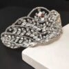 Unique Bridal Crown, Fully Adorned with High-Quality Gems and Stones (2)