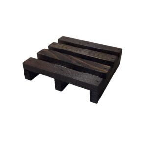 Houten Pallet Onderzetter Set – Set van 6