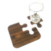 Wooden Puzzle Coaster Set – Suitable for Coffee Tables & Home Decor (4x)2