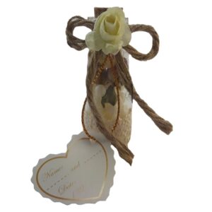 20 Stuks Huwelijkssuikergoed met Snoep (Noghl) & Gedroogde Bloemen