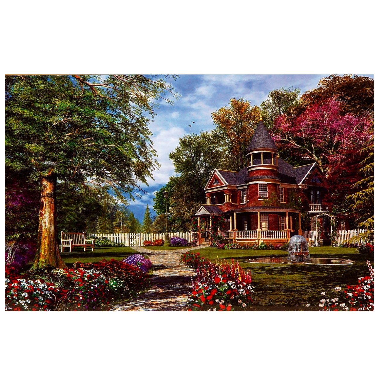 Artistieke 1000-Stuks Puzzel voor Ontspanning