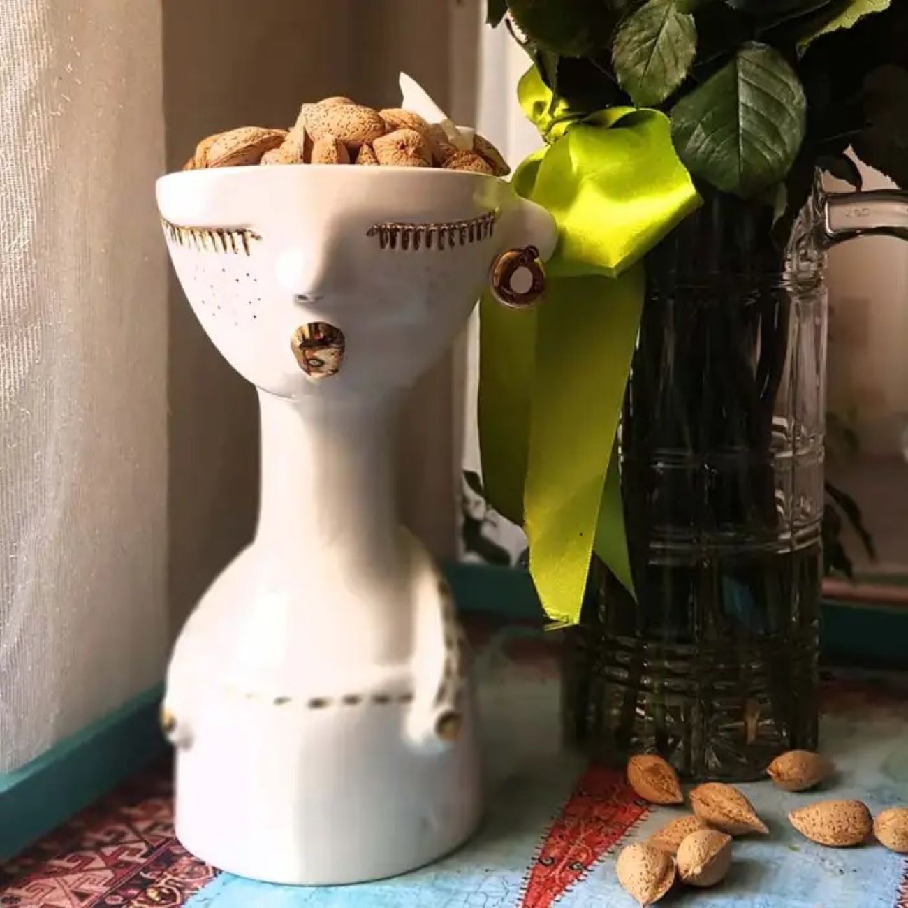 Azra Keramische Vaas – Subtiele Luxe