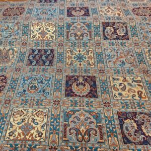 Premium Termeh Stofpaneel – Verfijnd Floral Paisley Design