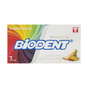 Biodent Suikervrije Mini Stick Kauwgom Tropisch