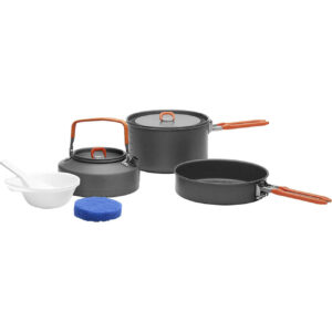 Kampvuur Kook Kit – Buiten Kookset, Lichtgewicht & Duurzaam 5-Delig